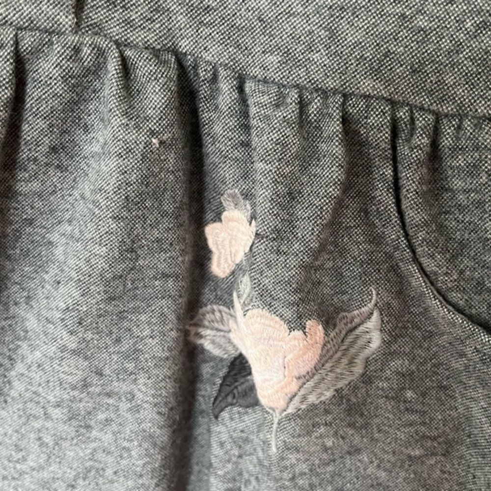Janie and Jack dress flannel gray girls - Picture 4 of 4